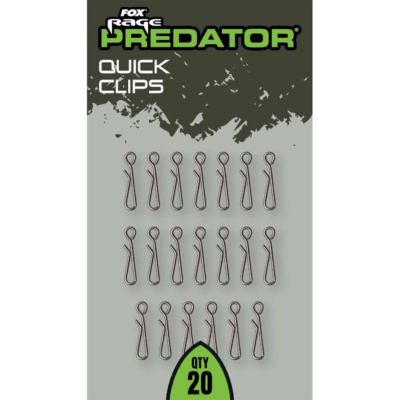 Fox Rage Predator Large Gemini Clips